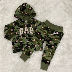 GAP Logo Hoodie and Pant Set